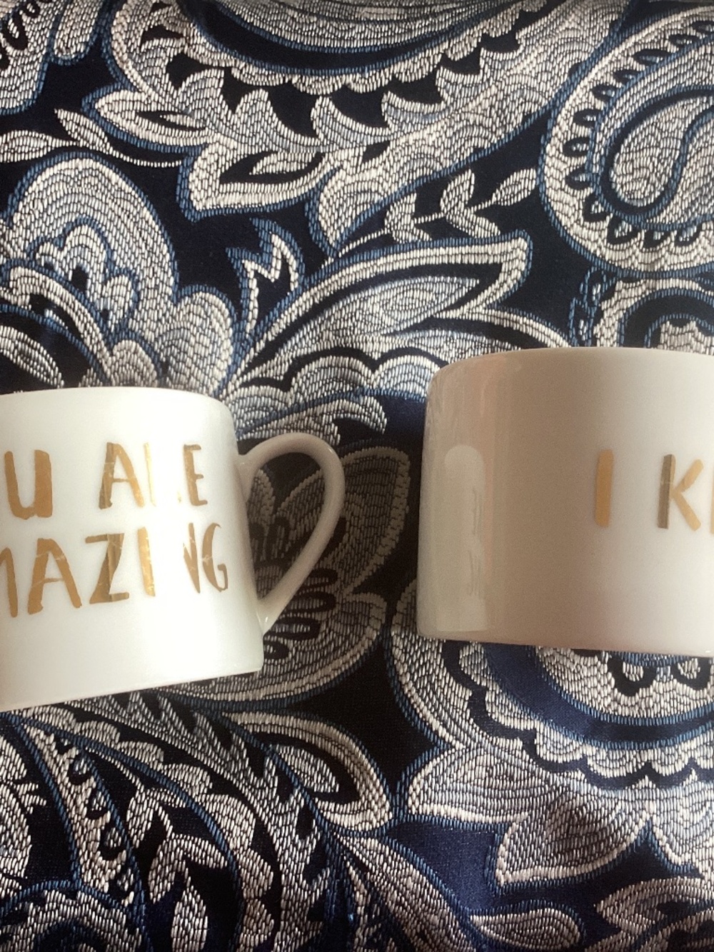 Brand new H&M Porcelain Coffee Cups - Set of 2